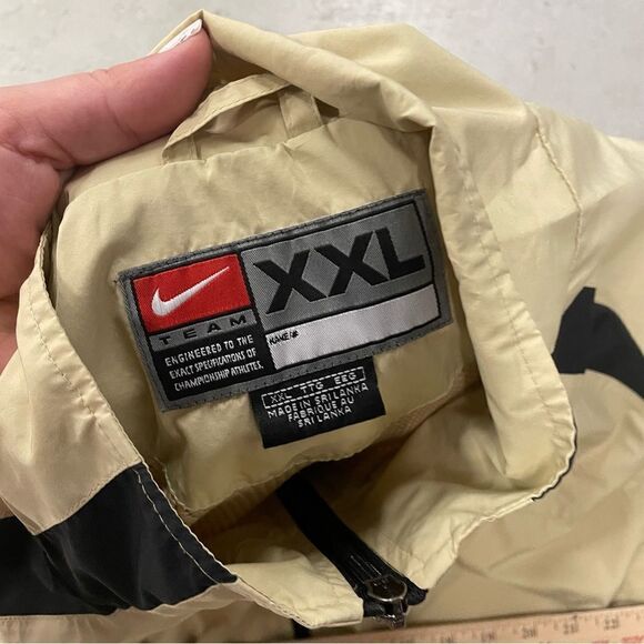 Nike Purdue Boilermakers Mens Full Zip Clima Fit Windbreaker Jacket Size XXL - Picture 8 of 8